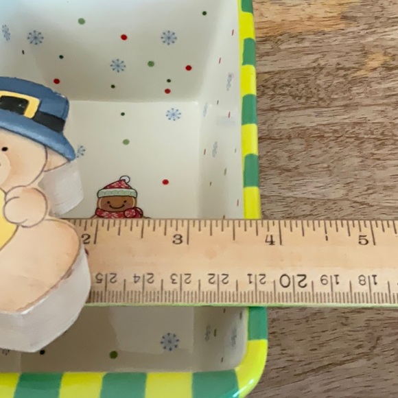 Temptations Holiday Ovenware by Tara Winter Whimsy 12 oz Mini Loaf Pans (3) - Picture 13 of 14